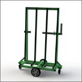 FGL-MRW-807-124, Chariot de montage et de transportet  pour les verres simples et fentres, FGL glass and window dollie, FGL Sheet Material Carts,  FGL Montage und Transportwagen fr Einzelglser und Fensterelemente, Carros de  montaje para el transport de vidrio y ventana,  www.lager-und-transporttechnik.info