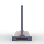 FGL-T-168-121-SL , FGL Chevalet pour le dpt et transport des dalles - bastidor para  paneles de piedra - FGL heavy duty tranport rack for stone panels -  FGL Transportgestell fr Steinplatten - www.lager-und-tranporttechnik.info