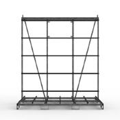 FGL-T-2412-245-7 NQ , FGL T-Rack , FGL transportrack for facades and elements - FGL Chevalet pour les éléments de façades, Caballete para elementos de fachada - bastidor para elementos de fachada, FGL Transportgestelle für Fenster, Fassaden und Elemente , FGL T-Gestell - www.lager-und-transporttechnik.info