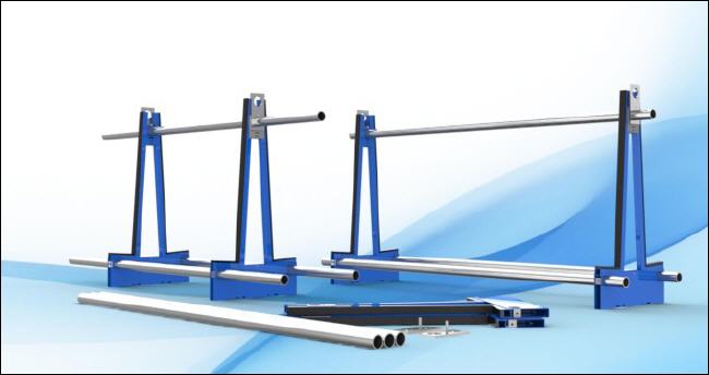 FGL zerlegbare Einwegtransportgestelle bis 4to. Tragkraft - FGL oneway transport racks up to 8000 lbs payload - chevalet du transport de verre unidierectionnel - www.lager-und-transporttechnik.info