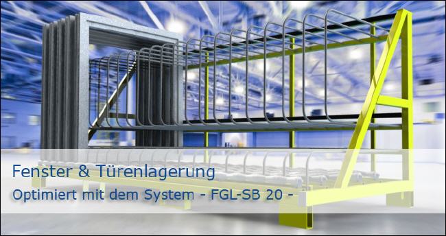 FGL Fenster und Trenlagersystem - FGL strorage system for windows and doors - FGL systme de stockage pourfentres et portes - FGL sistema de almacenamiento  para puertas y ventana  - www.lager-und-transporttechnik.info