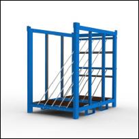 FGL window storage , storage and transportbox for windows , FGL FBK-128-8, FGL Lager- und Transportgestell f�r Fenster-Elemente - www.lager-und-transporttechnik.info