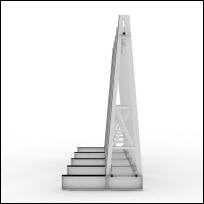 FGL- 6000 F80, FGL heavy duty storage rack for Glass and elements - estanteri�s parra vidrio, ventanas y puertas, stockage pour fen�tres y du verre,  FGL Schwerlast-Lagergestell f�r Glas und Elemente , www.lager-und-transporttechnik.info