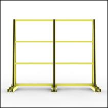 FGL SL-3000 HF, FGL storage rack for Glass and elements - estanteri�s parra vidrio, ventanas y puertas, stockage pour fen�tres y du verre,  FGL Lagergestell f�r Glas und Elemente , www.lager-und-transporttechnik.info