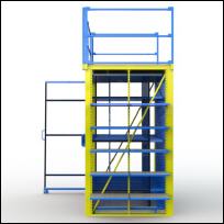 FGL-GTG20-B. FGL sistema lado m�dular de almacenamiento para puertas de cristal (puerta to vidrio), FGL drawer compact storage system for glass and all-glass doors, FGL Schubfach Lagermodul f�r Ganzglast�ren, FGL Syst�me de stockage modulaire pour portes tout-verre,  www.lager-und-transporttechnik.info