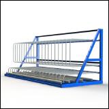 FGL-SGW-2070, FGL systems for storage of elements, frames and sashes,Estanter�as de elementos   ventanas y puertas,   FGL Lagergestell f�r Fenster und T�ren Elemente, chevalet classeur pour menuiserie, chevalet stockage pour de fen�tre et cadre et les �l�ments,  www.lager-und-transporttechnik.info