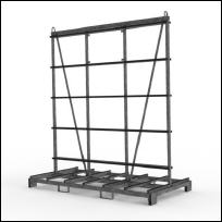 FGL-T-2412-245-7 NQ , FGL T-Rack ,  FGL transportrack for facades and elements - FGL Chevalet pour les lments de faades, Caballete para elementos de fachada - bastidor para elementos de fachada, FGL Transportgestelle fr Fenster, Fassaden und Elemente , FGL T-Gestell - www.lager-und-transporttechnik.info