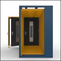 FGL-TAS-250-15, FGL display system for doors - FGL sistema de exposiciones para puertas - FGL syst�me d'expositions pour les portes - FGL Ausstellungmodul f�r T�ren , FGL Compact System f�r T�ren - www.lager-und-transporttechnik.info
