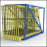 FGL-VM70-10, FGL glass compact storage system, FGL glass storage system, FGL Module compact de stockage et classification pour de verre, FGL M�dulo compacto de almacenamieto y clasicaci�n para el vidrio,  clasificador de vidiro compact, FGL Schubfachlager , Kompaktlager f�r Glas, Kisten und Caps, Glaslagersystem, www.lager-und-transporttechnik.info