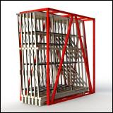 FGL-VM 80-7, FGL glass compact storage system, FGL glass storage system, FGL Module compact de stockage et classification pour de verre, FGL M�dulo compacto de almacenamieto y clasicaci�n para el vidrio,  clasificador de vidiro compact, FGL Schubfachlager , Kompaktlager f�r Glas, Kisten und Caps, Glaslagersystem, www.lager-und-transporttechnik.info