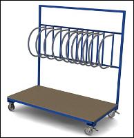 FGL Trolley for window and door frames - transport trolley for doors and windows - FGL Rahmenwagen fr Fenster und Tren - www.lager-und-transporttechnik.info