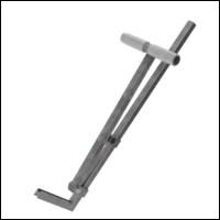 FGL glass clamp holder for transport trolleys - FGL Glaspanhalter fr Roll-und Transportwagen - www.lager-und-transporttechnik.info